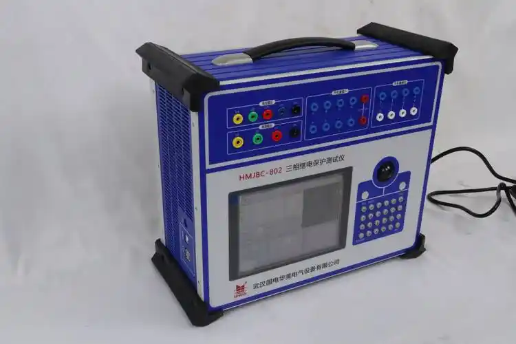 Substation Level Field Relay Protection Calibration Tester