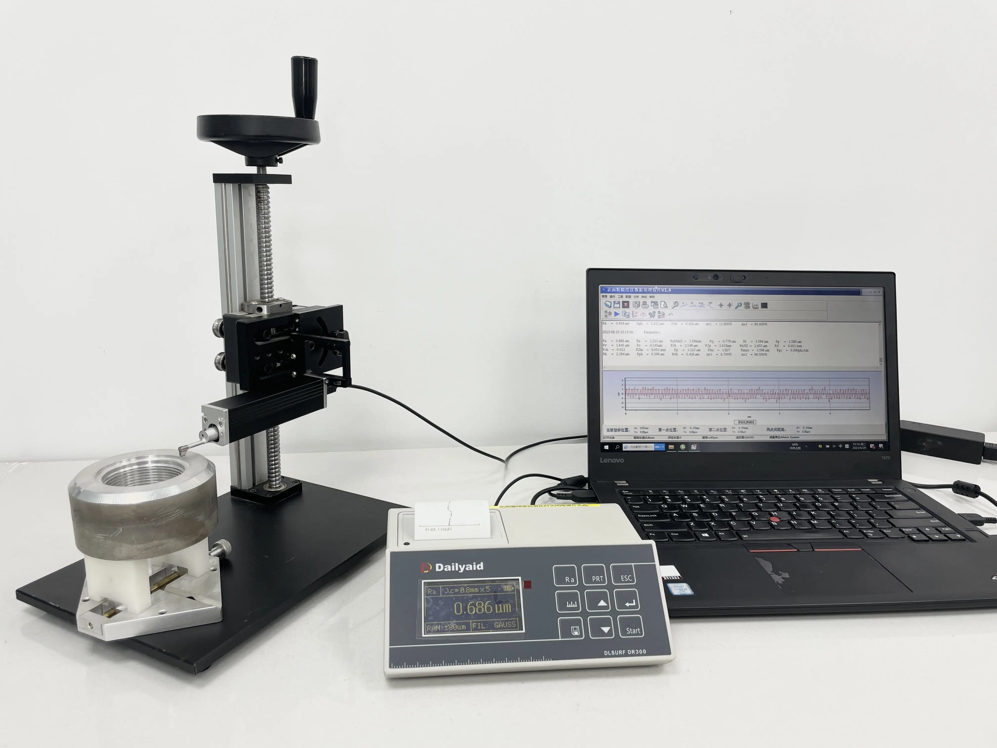 เครื่องวัดความขรุขระแบบอินไลน์อุตสาหกรรมออนไลน์