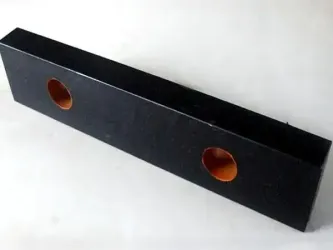 Jauge à <span>bord</span> droit plat en granit de précision classe 00