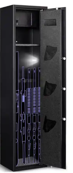 Biometric Connected Gun Cabinet