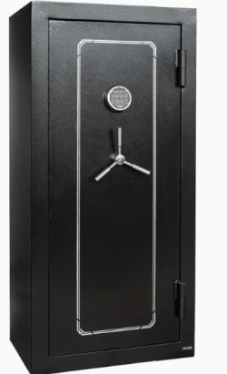 Armoire à armes <span>blindée</span> encastrée pour forces de l'ordre