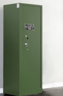 Lemari Penyimpanan Senjata Api dan Amunisi Biometrik Kelas Polisi