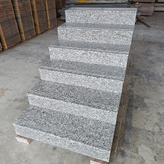 屋外用花崗岩ステップスラブ