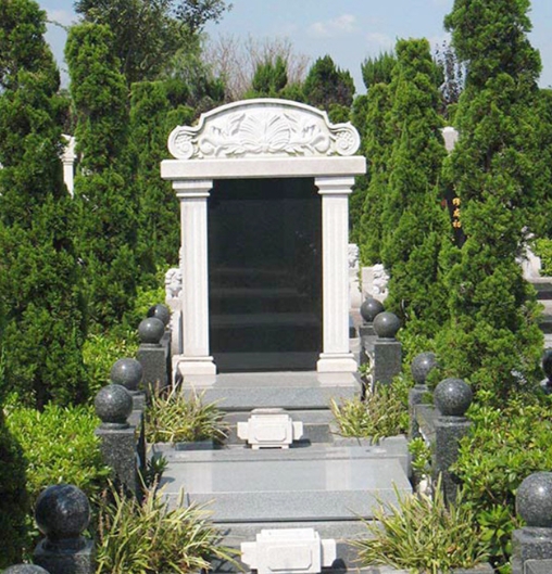 Bộ phận mộ đá granit kiểu Âu châu