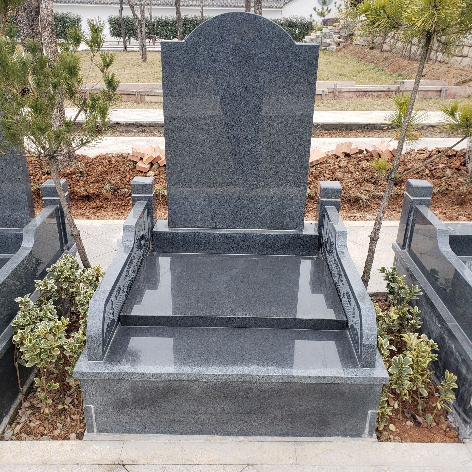 Bộ phận mộ đá granit kiểu Âu châu