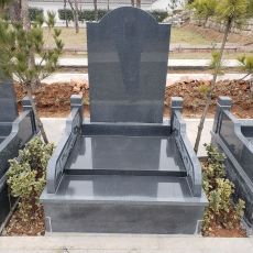 ヨーロッパ風グラナイト製墓石部品