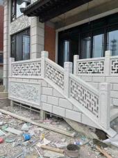 Éléments de garde-corps en granit naturel pour bâtiment