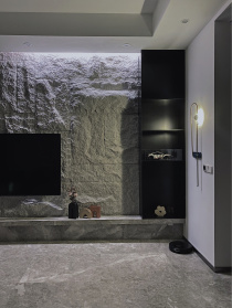 Composants de moulure décorative en granit pour murs intérieurs