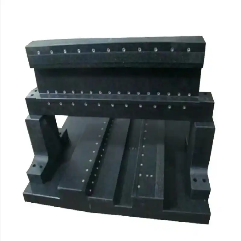 Plate-forme de base de machine-outil en granit à haute rigidité