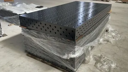 Plate-forme en granit pour équipement de serrage de soudage de grande échelle, classe 0