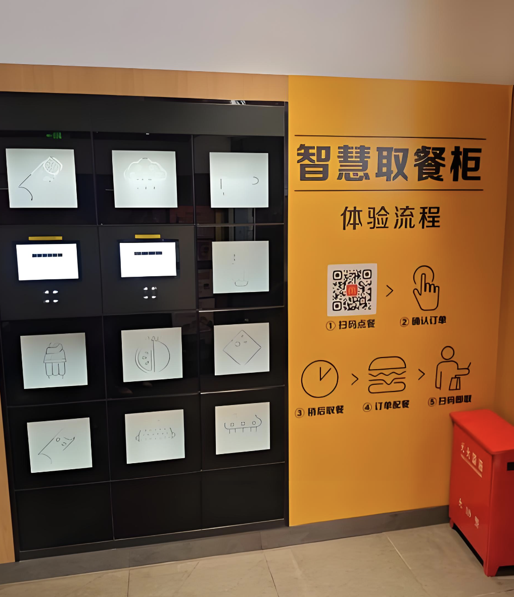 ตู้มีดอัจฉริยะสำหรับบริการอาหารเคลื่อนที่