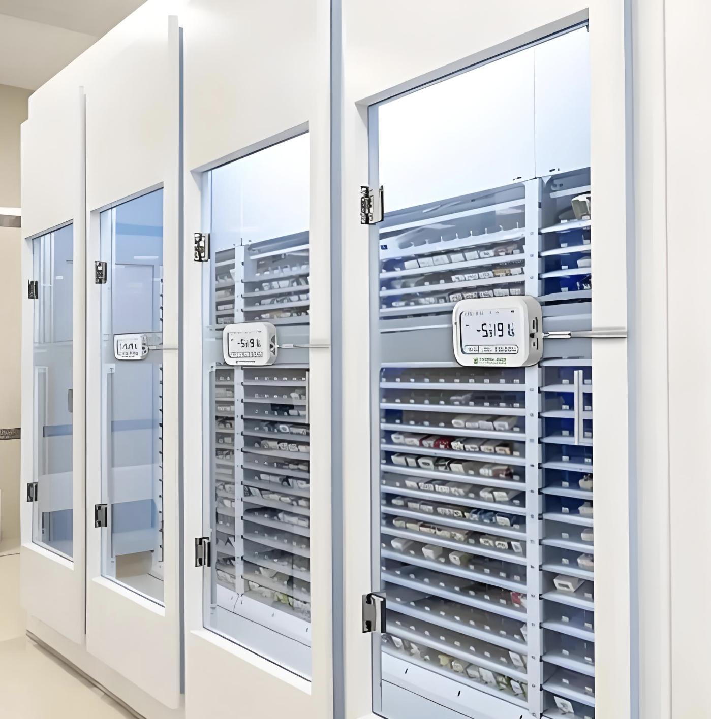 Lemari Pendingin Medis Apotek Rumah Sakit Tertanam