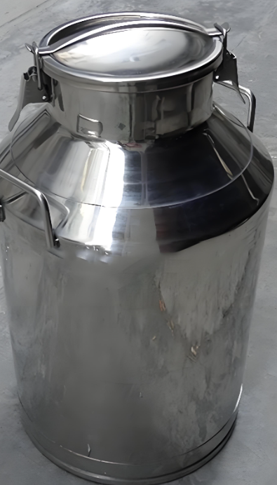 ถังเก็บผงนมผงสแตนเลสสตีลพาณิชย์ความจุใหญ่ 50 ลิตร