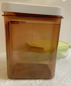 Toples Penyimpanan Susu Bubuk <span>Vacum</span> Tertutup Pintar