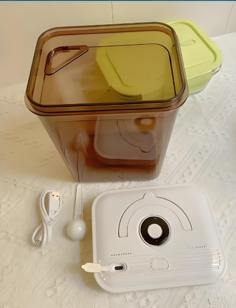 กระปุกเก็บผงนมสูญญากาศอัจฉริยะ