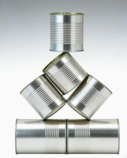 กระป๋องผงนมใยพืชที่สามารถย่อยสลายได้