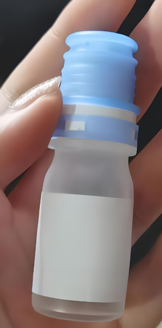 ขวดน้ำตาแก้วไร้เชื้อพร้อมปั๊มจ่ายปริมาณ