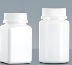 Botol <span>Pil</span> Resep Oral HDPE Tahan Anak