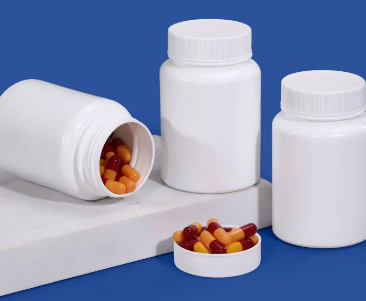 Flacons de pilules en plastique résistants aux enfants pour ordonnances