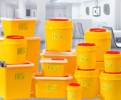 ขวดกำจัดเศษส่วนทางการแพทย์ความจุใหญ่