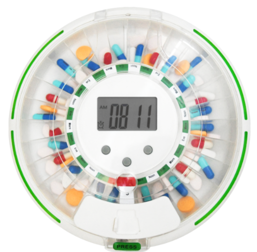 ขวดยาเตือนการทานยาแบบบลูทูธอัจฉริยะ