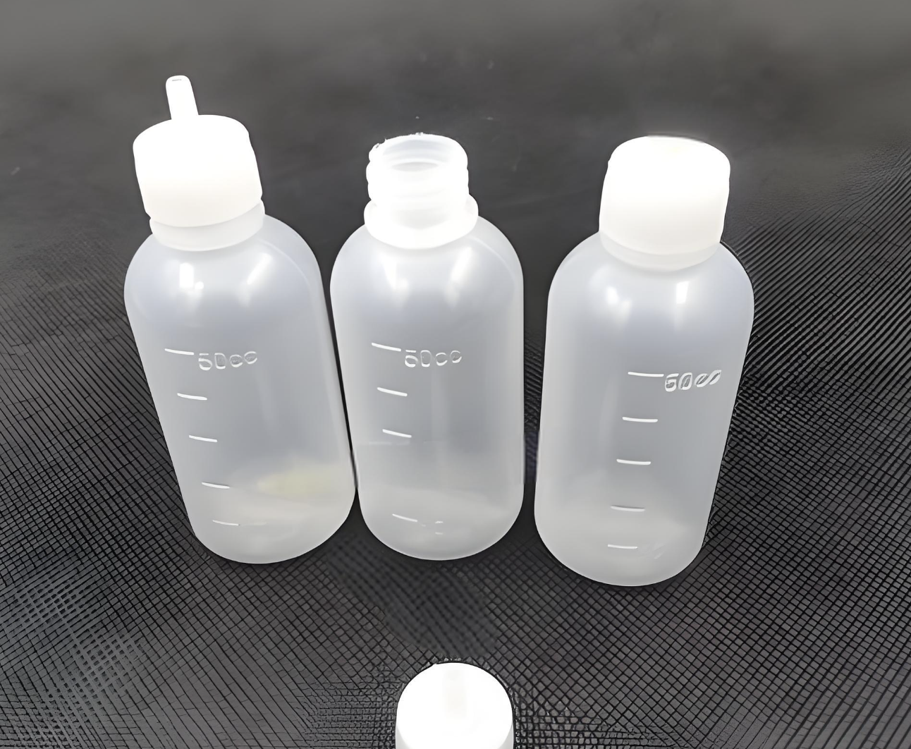 Flacon adhésif en silicone mini portable de 50 ml