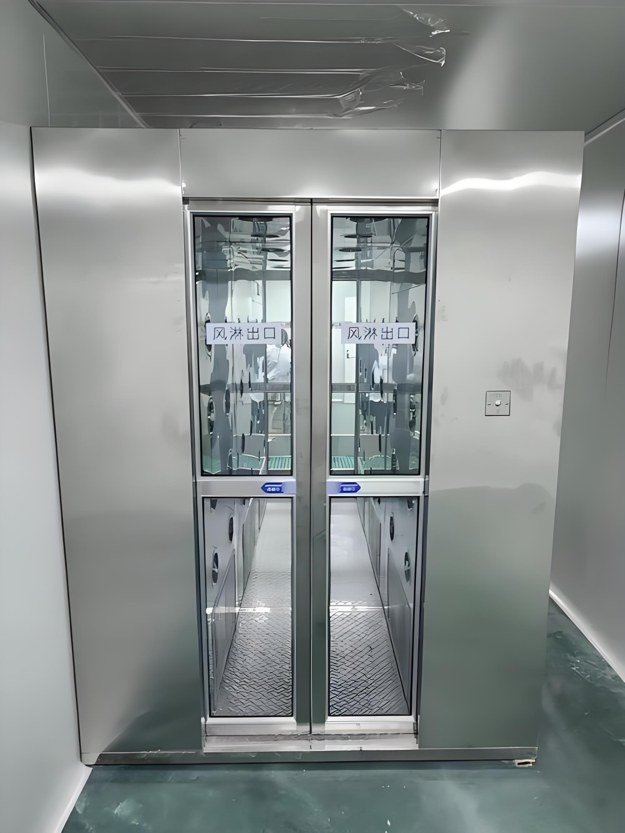 Salle de douche à air en acier inoxydable 304 à induction automatique