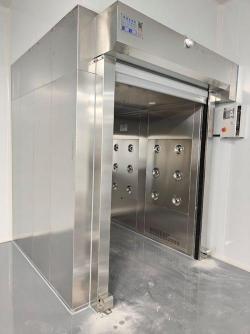 Automated Personnel and Goods Dual-purpose <span>Air</span> <span>Shower</span>