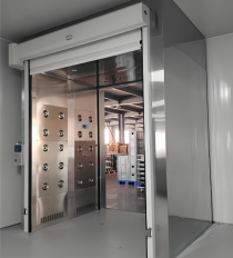 Cabine de douche à air de grande taille sur mesure