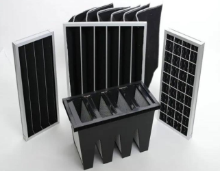 Filtre à air au charbon actif de qualité industrielle et commerciale