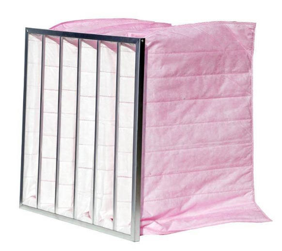 กรองอากาศระดับประสิทธิภาพปานกลาง F9 สำหรับระบบท่ออากาศกลางทางการค้า