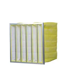 Filtre à air anti-poussière industriel compact de type sac