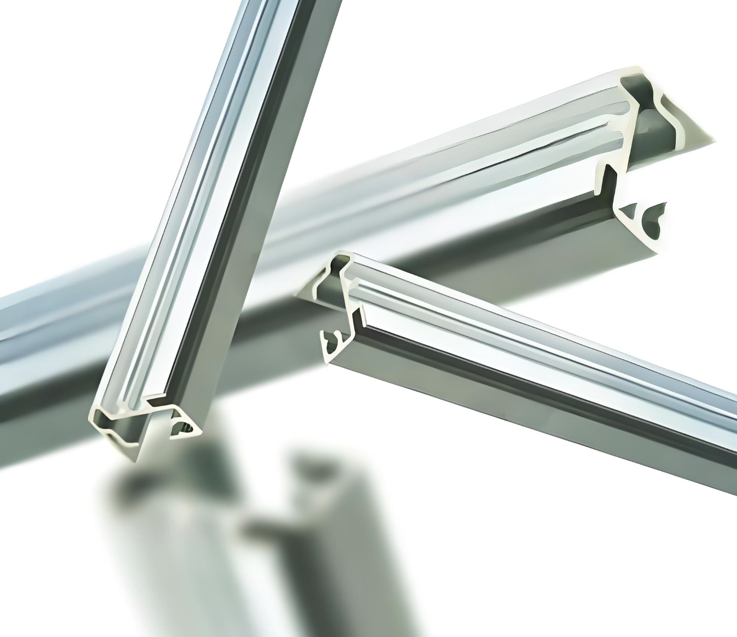 Barre d’aluminium extrudée pour échange thermique de réfrigération