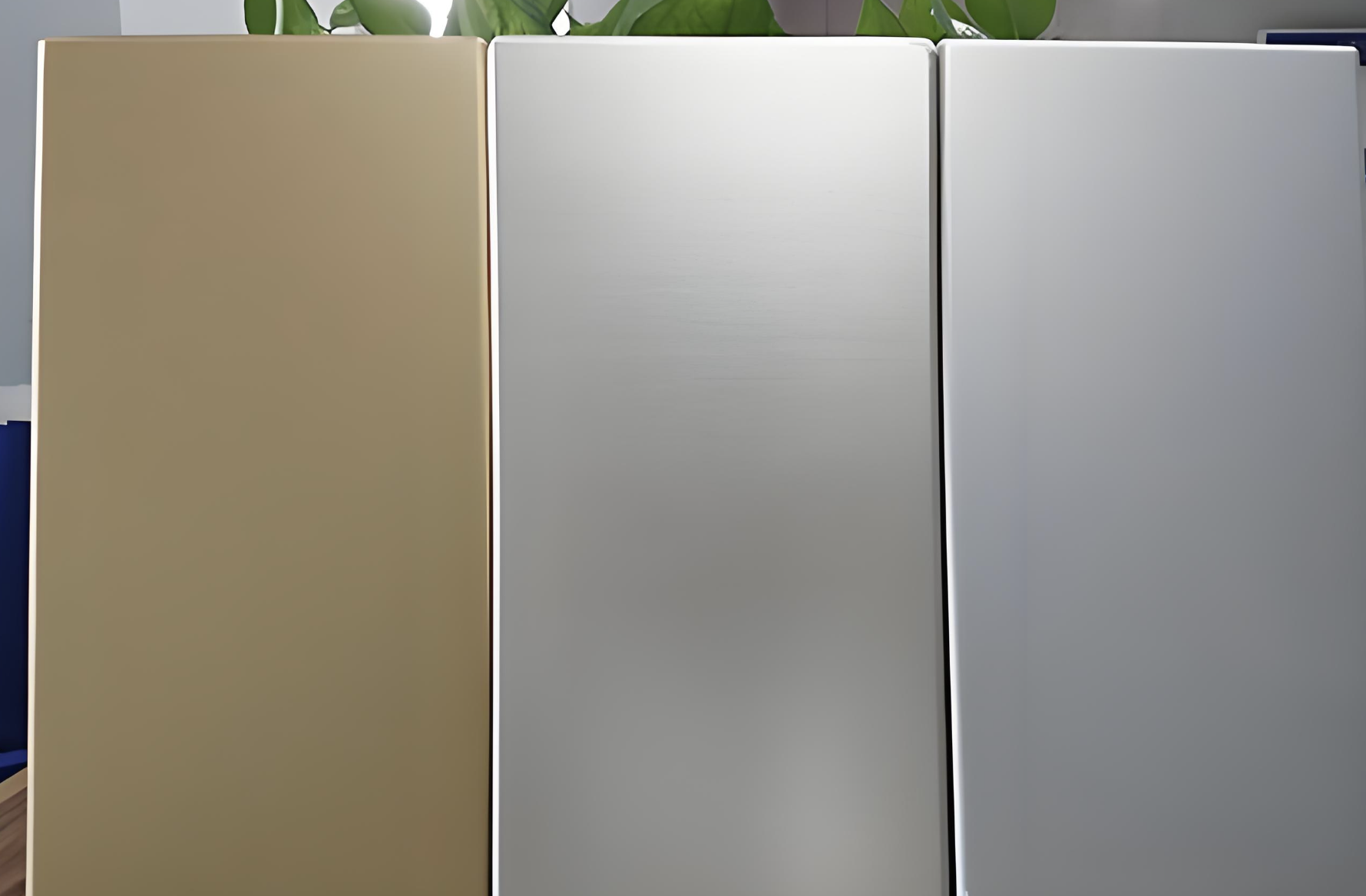 Barre plate d'aluminium décoratif anodisé