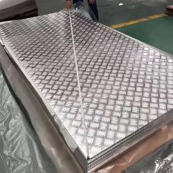 แผ่นอัลมิเนียมลวดลายห้าขั้วต้านลื่นถ่ายเทอุณหภูมิ 1060