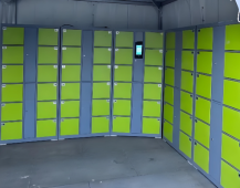 Loker Pintar Tenaga Surya Tahan Air Luar Ruangan