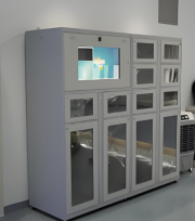 Armoire de stockage intelligent à stérilisation médicale
