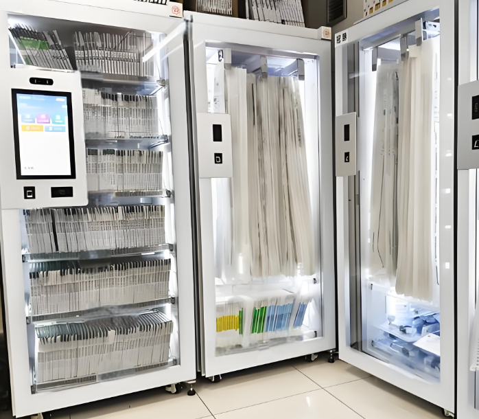 Lemari Penyimpanan Sterilisasi Pintar Medis