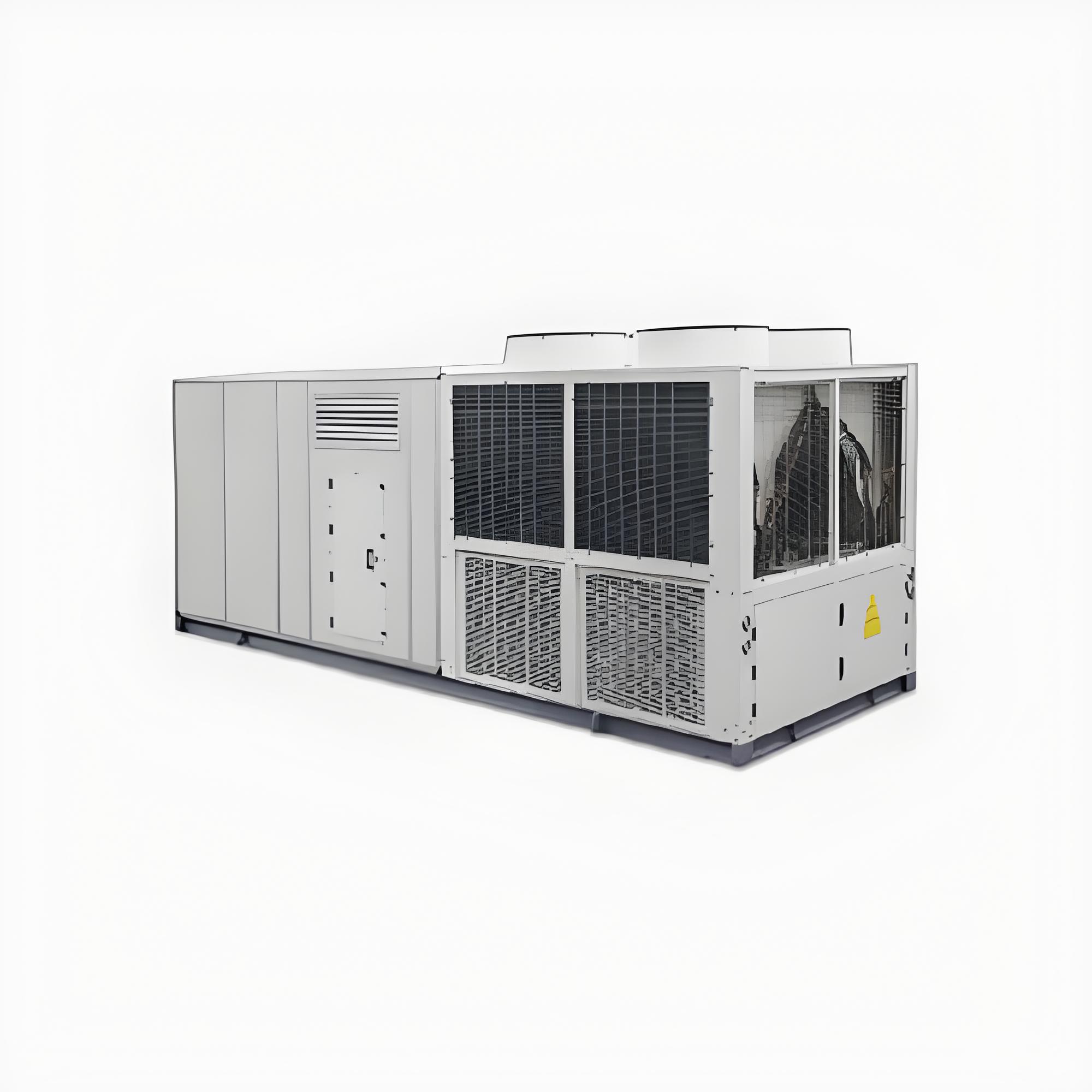 เครื่องปรับอากาศอุตสาหกรรมประหยัดพลังงานแบบรวมติดบนหลังคา