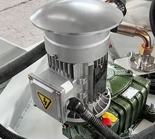 เครื่องทำให้ชื้นผงแร่โลหะด้วยเกลียวคู่