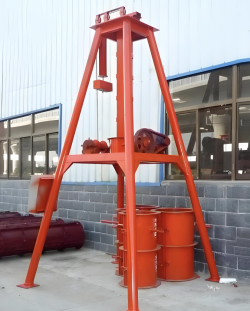 Vertical Extruded Small <span>Cement</span> Pipe Making Machine