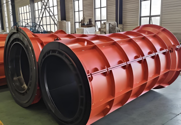 Mesin Pembuat Pipa <span>Sementa</span> Ukuran Sedang dengan Rol Suspensi