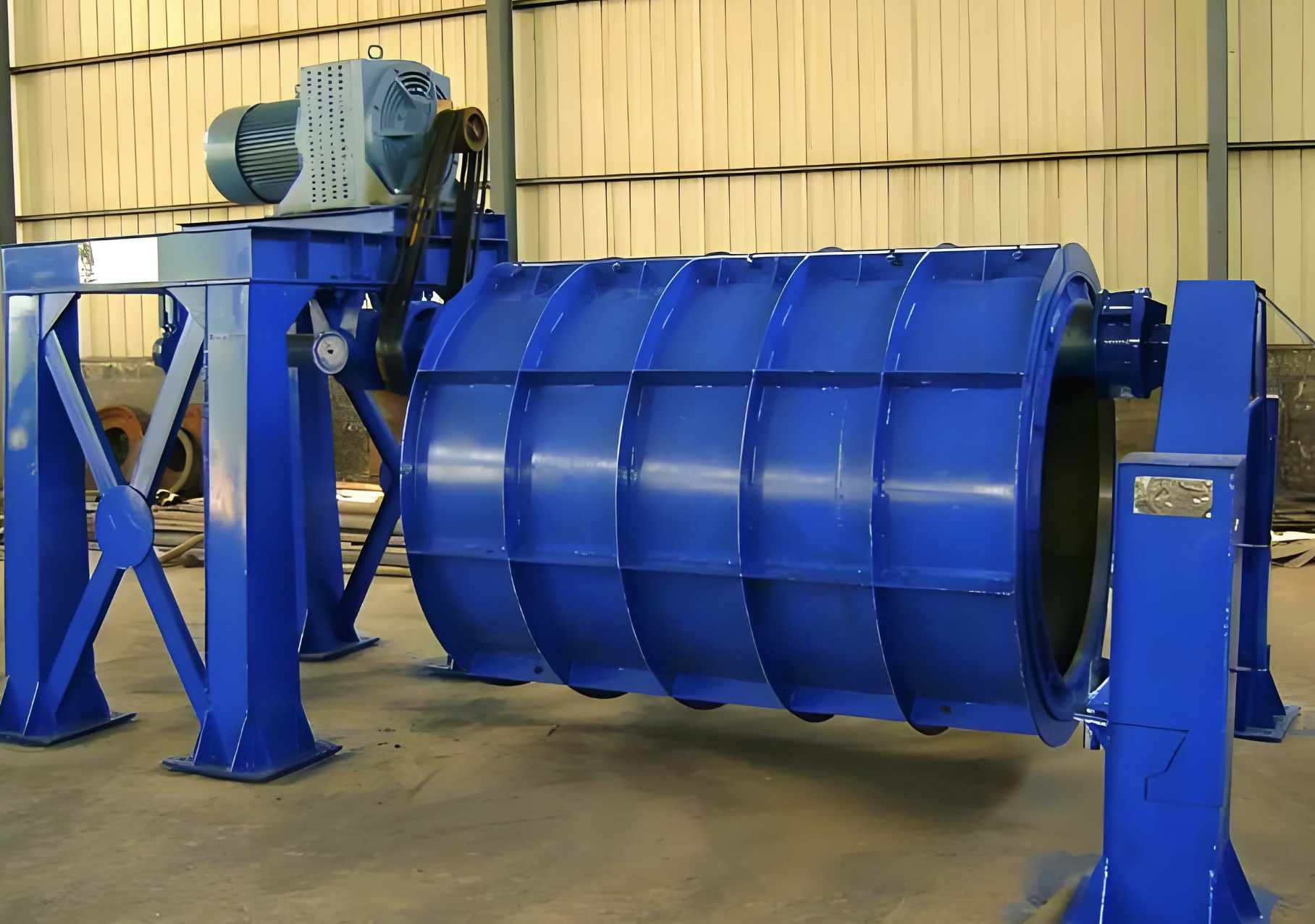 Suspended Roller Medium Diameter Municipal Cement Pipe Machine