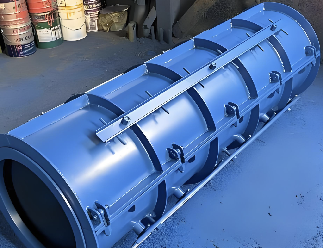 เครื่องผลิตท่อซีเมนต์ขนาดเล็กด้วยกระบวนการสกัดแรงดันรัศมีแนวตั้ง