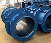 Vertical Radial Extrusion Small Cement Pipe Machine