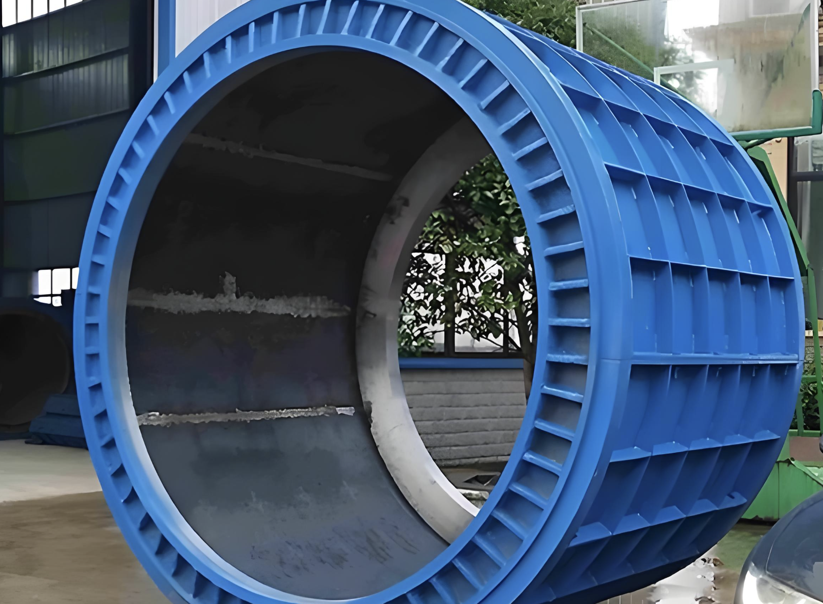 Suspended Roller Cement Pipe Making Machine