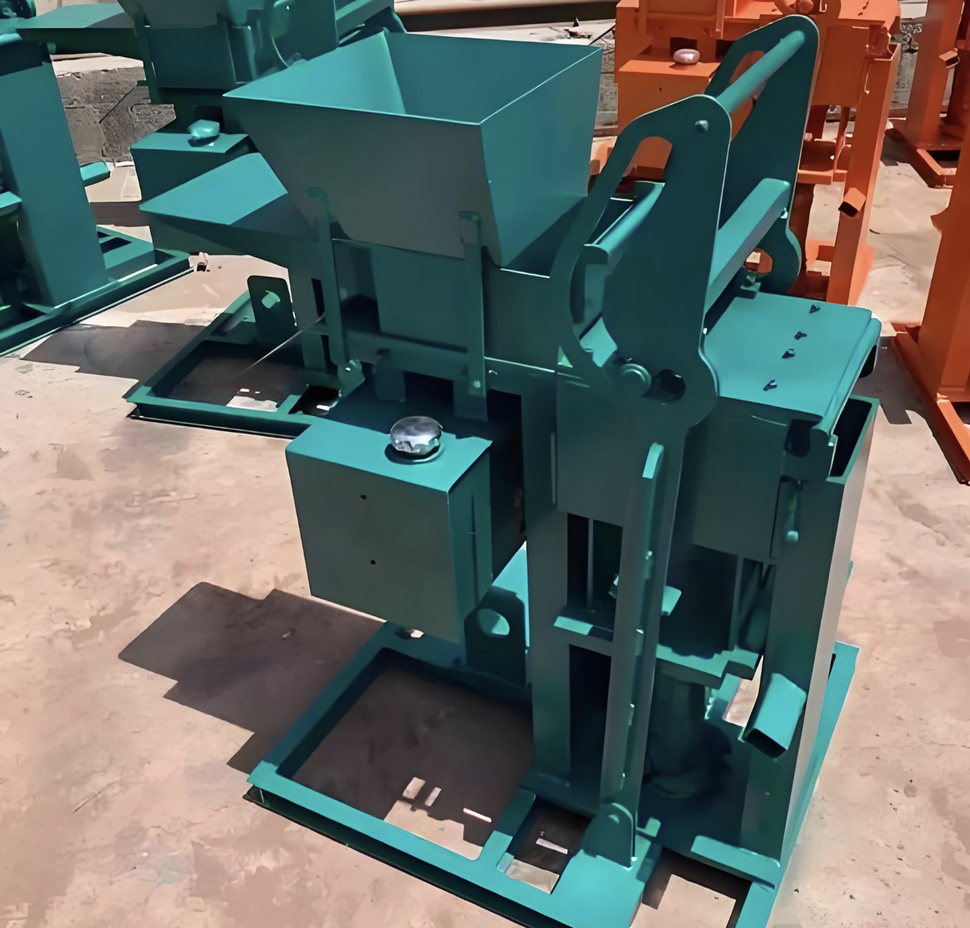 Máy ép chi tiết bê tông di động bằng động cơ diesel