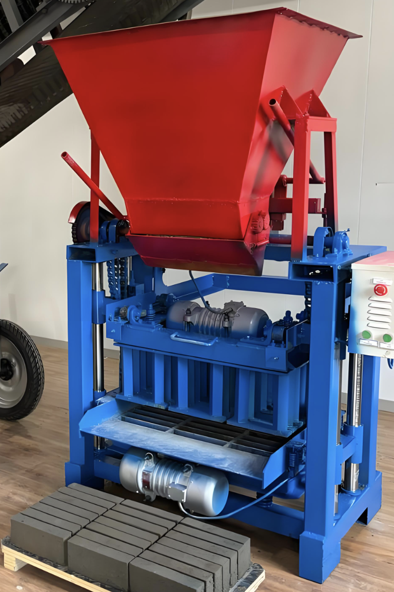 Mesin Pembentuk Bata Berwarna Beton Hidrolik Semiotomasi