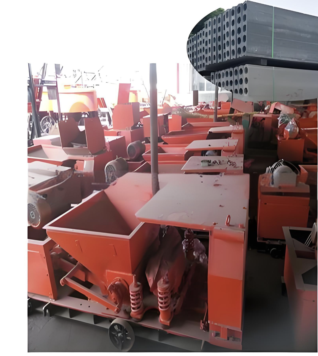 Prefabricated Reinforced Concrete Hollow Floor Slab Forming Machine