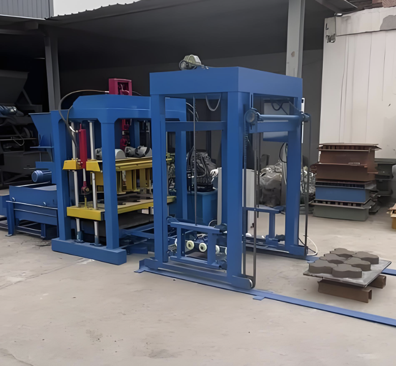 Mesin Pembentuk Bata Standar Semen Hidrolik Otomatis Penuh